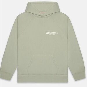 NWT Fear of God Essentials Hoodie seafoam size XL